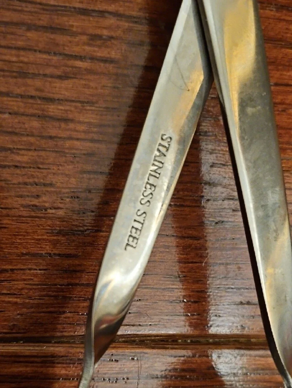 Stainless Steel Serving Scissor Tongs - Silver